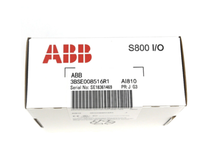 ABB AI810 Analog Input Module designed for precision analog signal integration in industrial automation systems