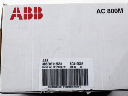 ABB BC810K02 CEX-bus Interconnection Unit for industrial control system connectivity