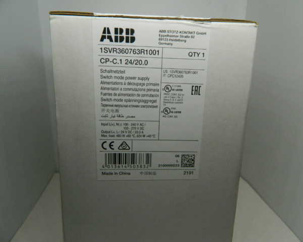 ABB TB521-ETH 1SAP112100R0170 Terminal Base for industrial automation
