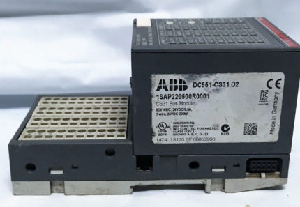 ABB DC551-CS31 D2 Interface Module front view