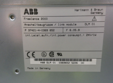 ABB DLM01 Excitation Redundancy Control System for enhanced power generation reliability and system resilience