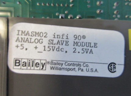 ABB IMASM02 Analog Slave Module front view