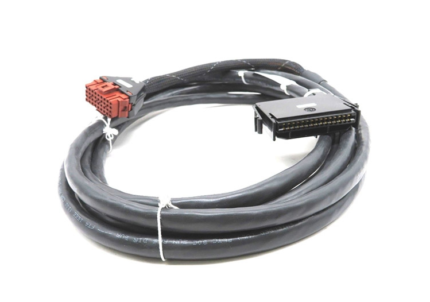 Front and side view of ABB NTKU01 I/O Module"