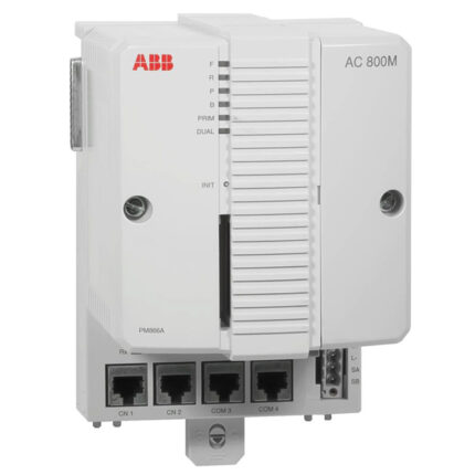 ABB PM866AK02 redundant processor unit for AC 800M high-availability PLC systems