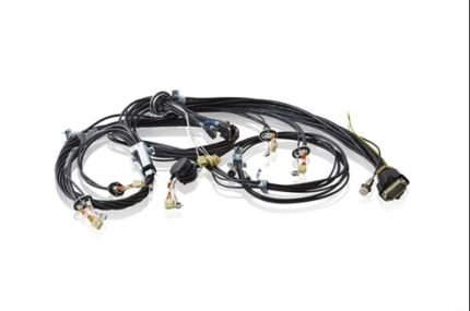 ABB PMKHRMBRC3000B Redundancy Cable for vertical mounting of NPM22 controller, featuring insulated copper conductors and PVC sheath.