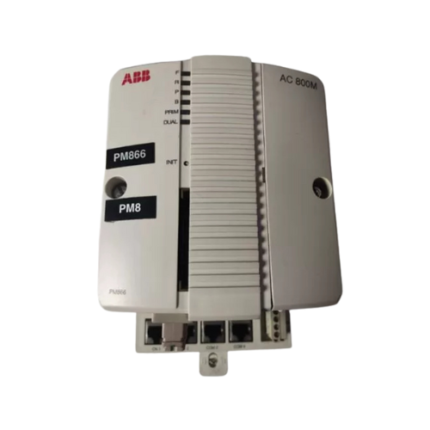 "ABB PM866K01 processor unit for System 800xA used in industrial automation systems"