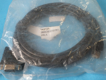 ABB TK212A 3BSC630197R1 Tool Cable for seamless connectivity and reliable performance in industrial automation systems.