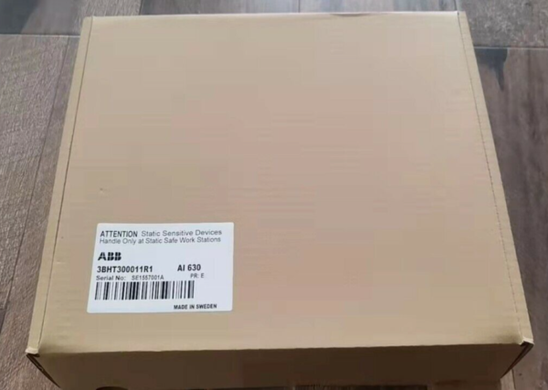 ABB AI630 3BHT30011R1 Analog Input Module with 16-channel precision input for industrial automation systems.