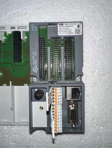 ABB TB541-ETH Terminal Base for industrial Ethernet applications, offering stable and efficient connectivity.