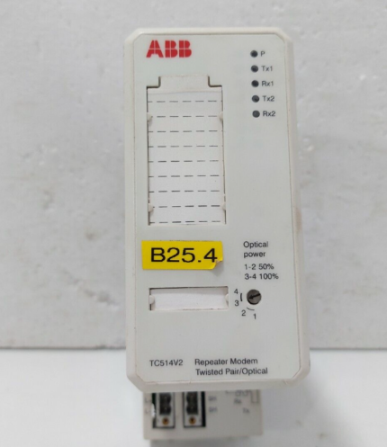 "ABB TC514V2 AF100 twisted pair to opto repeater communication module"