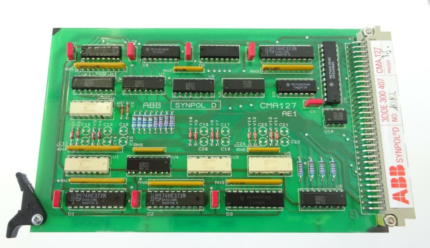 ABB 3DDE300407 CMA127 control card module for industrial automation systems, featuring a compact and durable design for reliable process control.