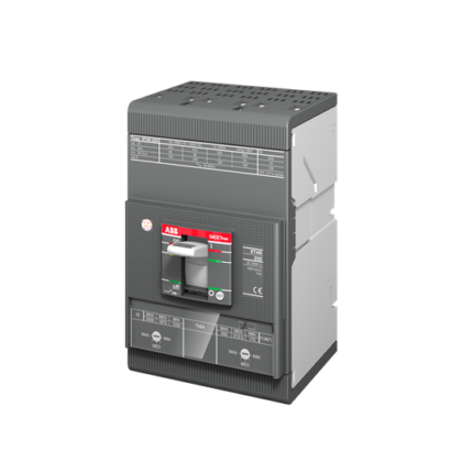 ABB 080106 communication module – front view with connector ports and compact industrial housing.