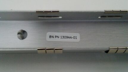 Bently Nevada 130944-01 blank filler module for protecting unused slots in 3500 Series vibration monitoring racks.