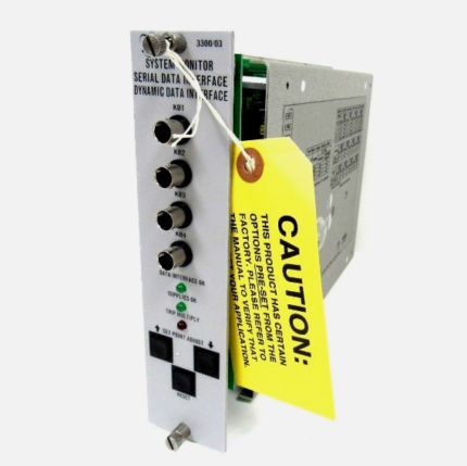 Bently Nevada 3300/03-03-00 System Monitor – Industrial Machinery Monitoring Module