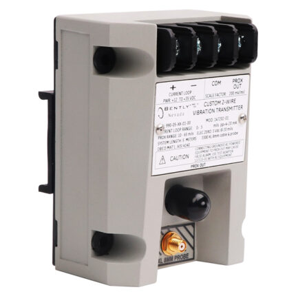 "Bently Nevada 991-06-50-01-00 2-wire thrust transmitter for rotating machinery thrust monitoring"