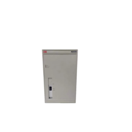 "ABB REX010 earth fault protection unit for medium and high voltage generator safety"