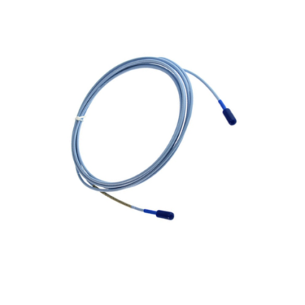 Bently Nevada 330130-080-01-00 proximity sensor extension cable for industrial vibration monitoring systems.