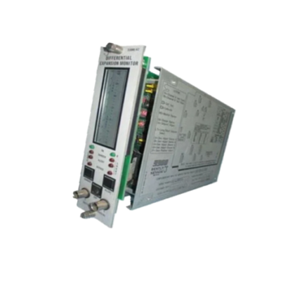 Bently Nevada D-100-02-01 industrial machine monitor for equipment protection.