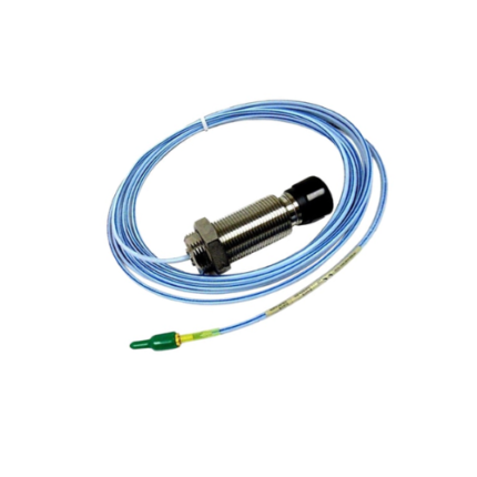 Bently Nevada 330851-02-000-060-50-00-05 industrial vibration sensor with robust build and extended cable.