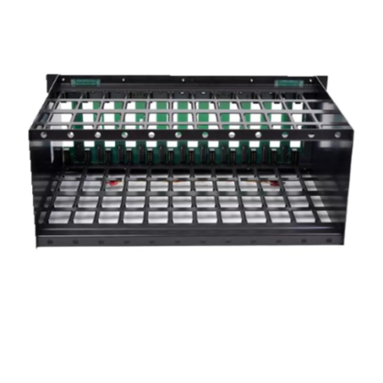 Bently Nevada 3500/05 System Rack housing monitoring and power supply modules for industrial equipment.