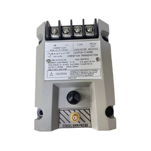 Untitled design - 2025-05-21T155945.931 Bently Nevada 990-10-XX-01-05 vibration transmitter for OEM machinery integration