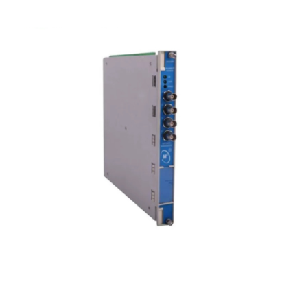 Bently Nevada 128240-01 I/O module for Proximitor and seismic monitoring systems, used in industrial rotating machinery signal acquisition.