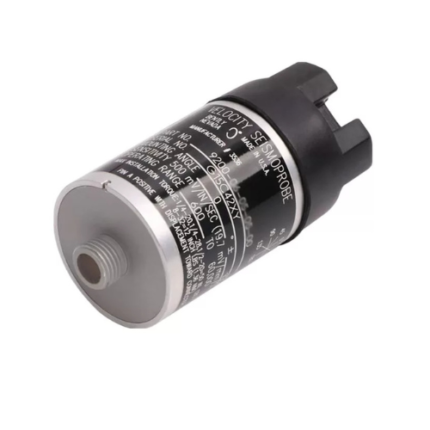 Bently Nevada 9200-09-01-01-00 two-wire velocity transducer for vibration monitoring in industrial rotating machinery.