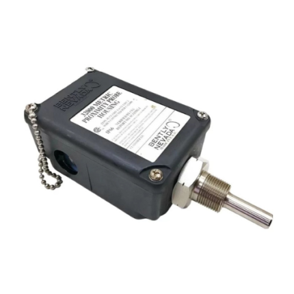 Bently Nevada 32000-00-00-04-420-01-02 corrosion-resistant proximity probe housing for radial mounting and vibration monitoring.