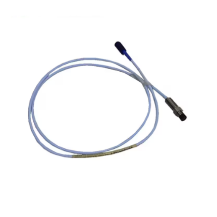 Bently Nevada 3300 XL extension cable – 8-meter coaxial cable for proximity probe signal transmission.