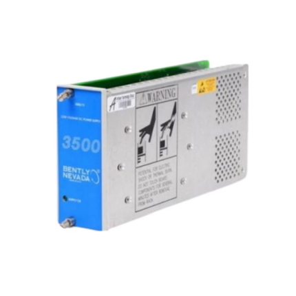 Bently Nevada 3500/15 Low Voltage DC Power Supply – dependable DC power source for 3500 Series monitoring systems.