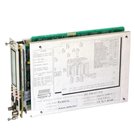 Bently Nevada 3300/46 Ramp Differential Expansion Monitor for turbine protection