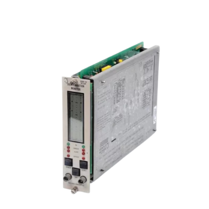 Bently Nevada 3300/16 dual-channel vibration monitor for shaft and radial vibration tracking