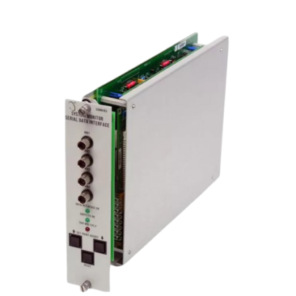 Bently Nevada 3300/40-03-01-02-00-00 eccentricity monitor module for industrial machinery health diagnostics.