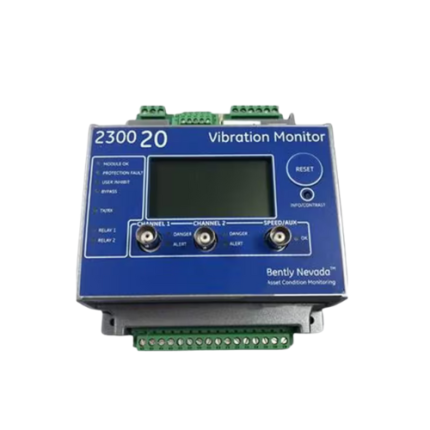 Bently Nevada 2300/20-00 Vibration Monitor for industrial machinery protection