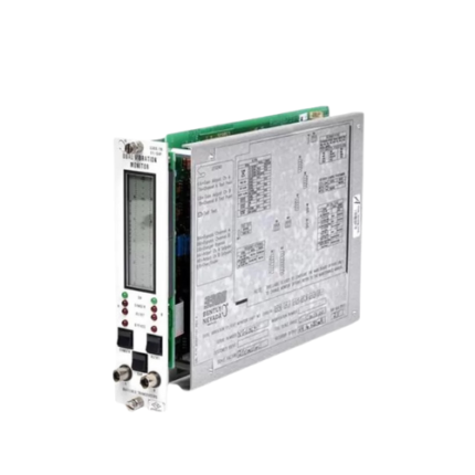 Bently Nevada 3300/16-15-01-01-00-00-00 dual-channel vibration monitor for rotating machinery condition monitoring.