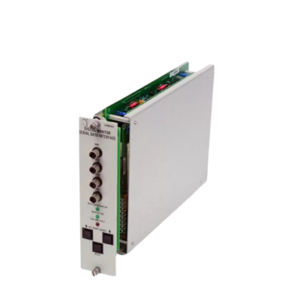 Bently Nevada 3300/03-02-01 System Monitor Module for centralized control and real-time diagnostics in industrial monitoring systems.