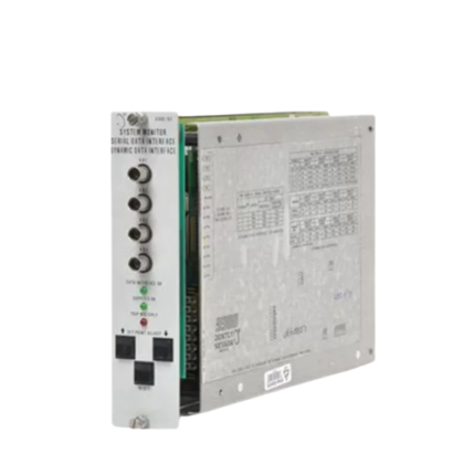 Bently Nevada 3300/40-13-01-01-00-01 Eccentricity Monitor module for shaft position measurement in industrial machinery.