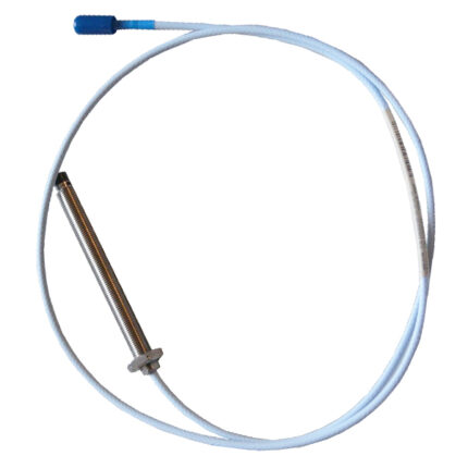 Bently Nevada 330103-08-13-10-02-05 proximity probe for vibration and shaft position monitoring in rotating machinery.