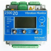 Bently Nevada 2300/20-02 vibration monitor for continuous machinery condition monitoring.