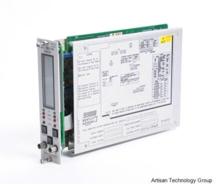 Bently Nevada 3300/16-12-01-01-00-00-02 Dual Vibration Monitor for industrial machinery protection.