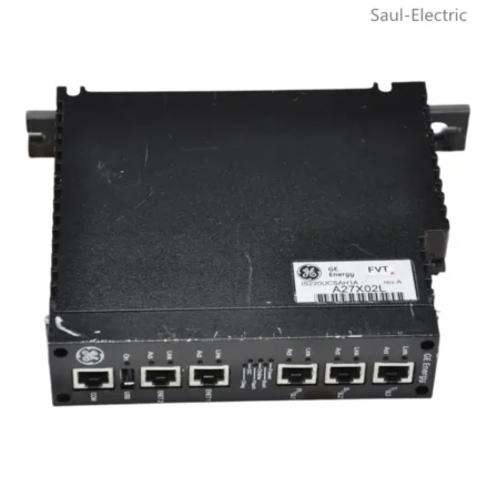 IS220UCSAH1A REV D GE Control Processor Module – Front View with Ports and Indicator LEDs