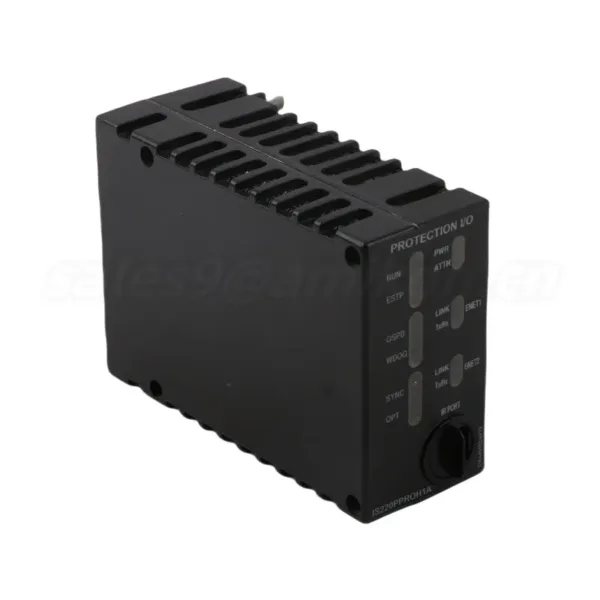 GE IS220PPROH1A REV G Protection Module – Terminal side view for GE Mark VIe system integration
