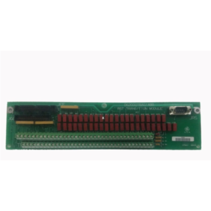DS200QTBAG1ABB Terminal Board (R-S-T) – Front view of GE Mark V board available at World of Controls