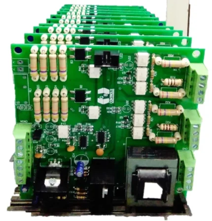 DS3800DFCA GE Firing Circuit Auxiliary Card – Mark IV Support Board Front View