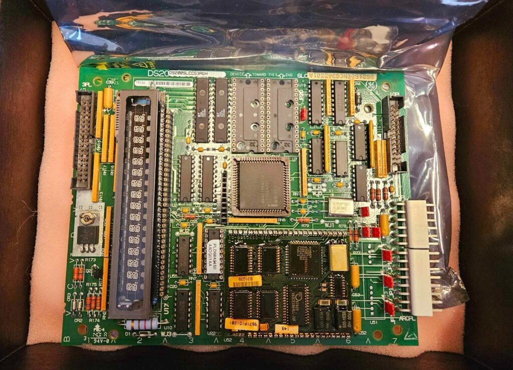 DS200SLCCG3AGH GE Mark V LAN Communication Board – Available at Evaflux