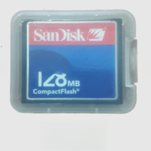 128MB Compact Flash Card for industrial automation and GE Mark VIe control systems.