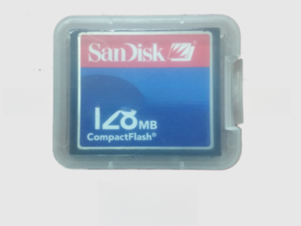 128MB Compact Flash Card for industrial automation and GE Mark VIe control systems.