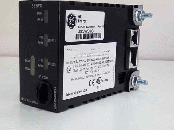 GE Mark VIe IS220PSVOH1A REV G Servo Control I/O Module for actuator positioning