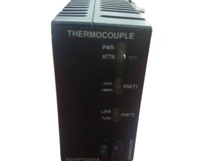 IS220PTCCH1A REV C - GE Thermocouple Input Module Front View