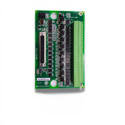 IS200STAIH1A Analog Input Terminal Board for GE Mark VIe – DINrail mounted for efficient analog signal interfacing.
